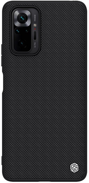 Чохол Nillkin Textured для Xiaomi Redmi Note 10 Pro/Max Black (NN-TC-RN10P/BK) - зображення 1