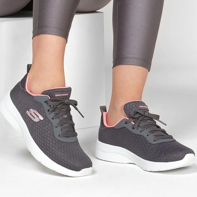 Buty na siłownię damskie Skechers 12964-CCCL 37 (7US) 24 cm Szare (192283488597) - obraz 4