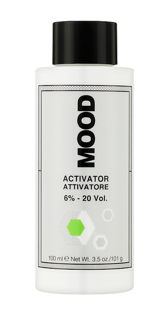 Окислительная эмульсия для окрашивания волос с Алоэ 6% 20 Vol Mood Activator, 100 мл - Фото 1 Окислительная эмульсия для окрашивания волос с Алоэ 6% 20 Vol Mood Activator, 100 мл - изображение 1