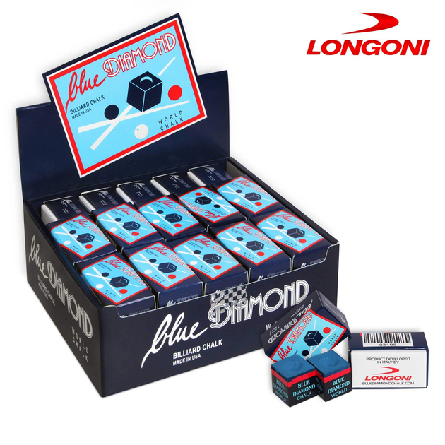 ビリヤード Blue Diamono Крейда Blue Diamond 2шт – фото, відгуки, характеристики в