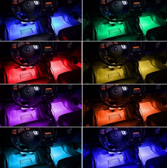 Світлодіодний RGB стрічка для підсвічування салону автомобіля ELITE LUX EL-1228 з пультом ДУ - зображення 7