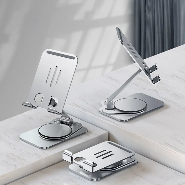 Подставка для телефона, планшета VHG K6 Stand Silver - Фото 7 Подставка для телефона, планшета VHG K6 Stand Silver - изображение 7