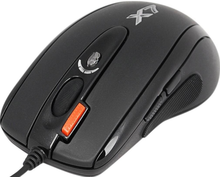 Миша ігрова A4Tech XL-750BK-B Black USB лазерна - изображение 2