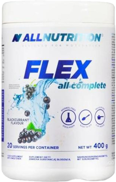 Харчова добавка Allnutrition Flex All Complete 400 г Чорна смородина (5902837738628) - зображення 1