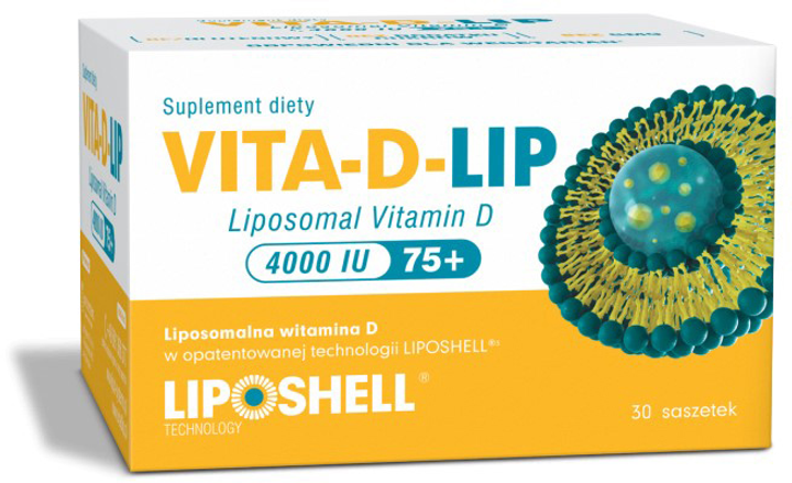 Харчова добавка Ascolip Ліпосомальний вітамін D 4000Iu 30 саші для імунітету (5903938555077) - зображення 1