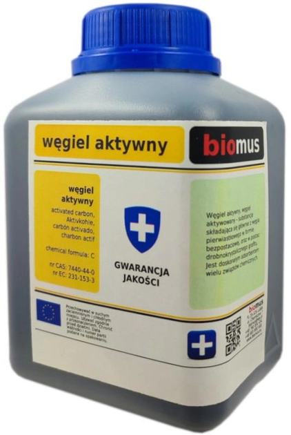 Biomus Węgiel Aktywny Pylisty 100 g (5902409419009) - obraz 1