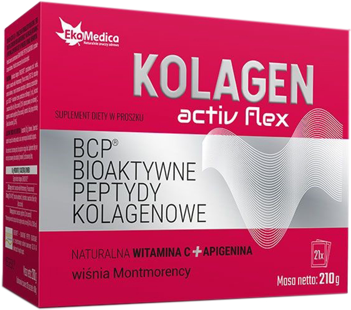 Харчова добавка Ekamedica Kolagen Activ Flex 21x10g пакетики (5902709520702) - зображення 1