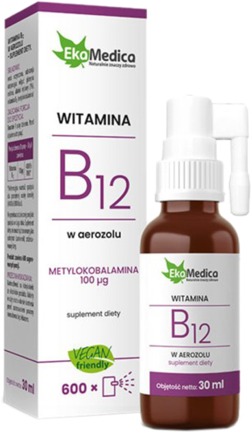 Ekamedica Witamina B12 w Areozolu 30 ml (5902709520740) - obraz 1