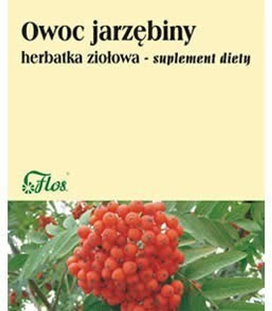 Suplement diety Flos Jarzębina Owoc 50 g (5906365702854) - obraz 1