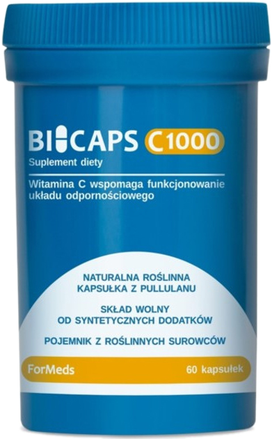 Formeds Bicaps C 1000 60 kapsułek Odporność (5902768866629) - obraz 1