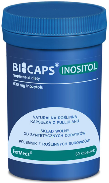 Харчова добавка Formeds Bicaps Inositol 60 капсул Нервова система (5903148620275) - зображення 1