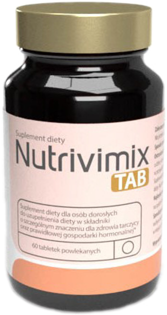 Харчова добавка Nutrivimix ТАБ 60 таблеток (5906735710038) - зображення 1