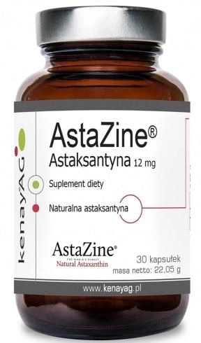 Харчова добавка Kenay Астаксантін Астаксантин 12 мг 30 капсул (5900672152685) - зображення 1
