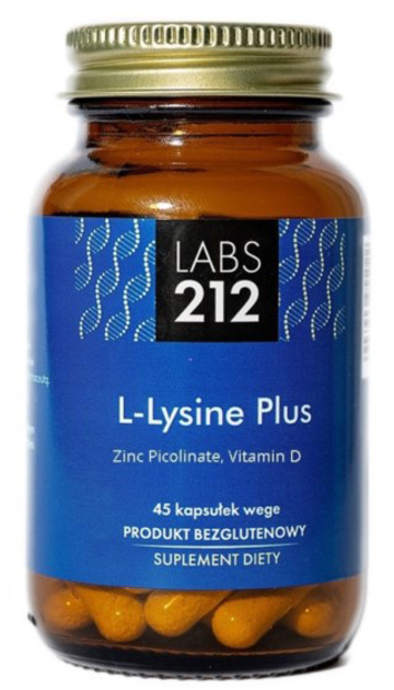 LABS212 L-Lysine Picolinate 45 K Vege (5903796033250) - obraz 1