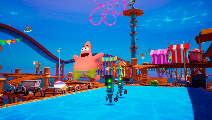 Игра Nintendo Switch SpongeBob SquarePants: Battle for Bikini Bottom – Rehydrated Русские Субтитры Б/У - Фото 5 Игра Nintendo Switch SpongeBob SquarePants: Battle for Bikini Bottom – Rehydrated Русские Субтитры Б/У - изображение 5