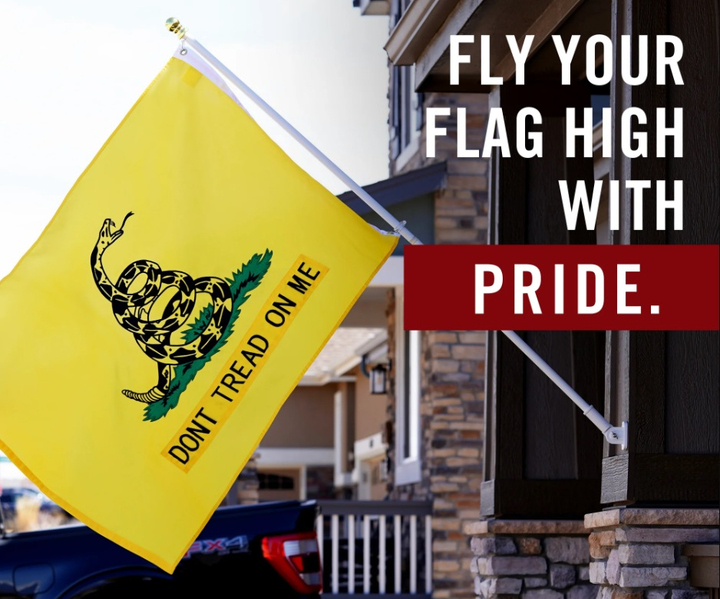 Гадсденовский флаг с гремучей змеёй Rothco Don't Tread On Me Flag ...