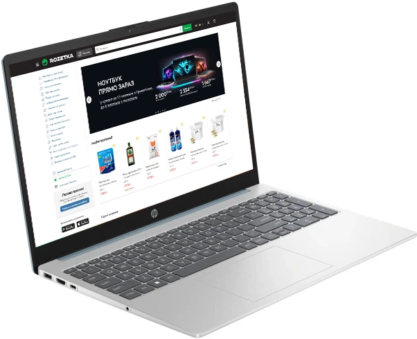 Ноутбук HP Laptop 15-fd0059ua (8F2C4EA) Moonlight Blue / Intel