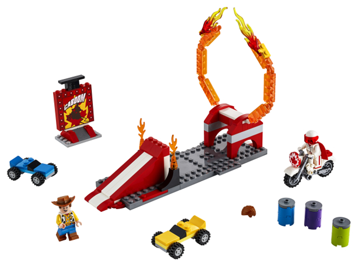 Zestaw klocków LEGO Juniors Toy Story 4 Pokaz kaskaderski Duke'a Booboomsa 120 elementów (10767) - obraz 2