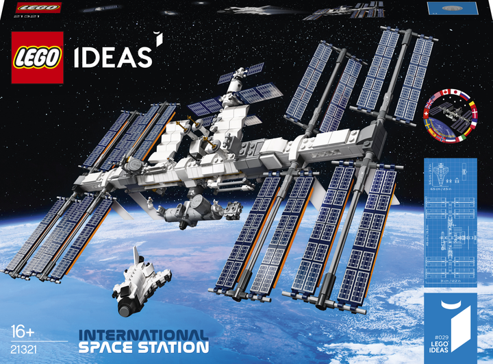 Zestaw klocków LEGO Ideas Międzynarodowa Stacja Kosmiczna 864 elementy (21321) - obraz 1