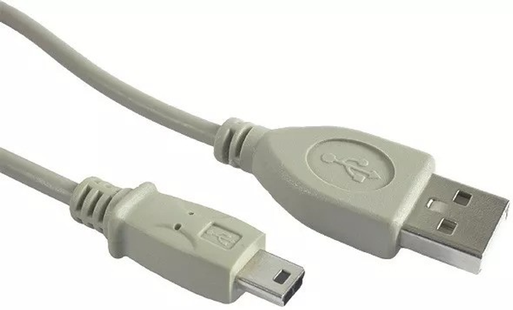 Кабель Gembird mini-USB 2.0 для Canon Grey (CC-USB2-AM5P-6) - зображення 1