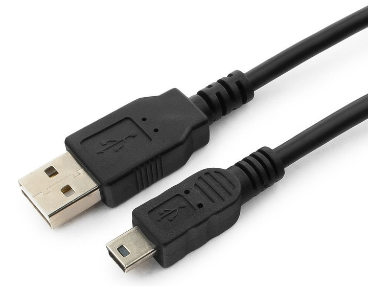 Kabel Gembird mini-USB 2.0 do Canon Czarny (CCP-USB2-AM5P-1) - obraz 2