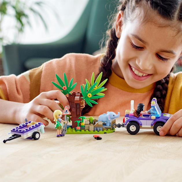 Конструктор LEGO Friends Джунглі: порятунок слоненя 203 деталі (41421) - зображення 3