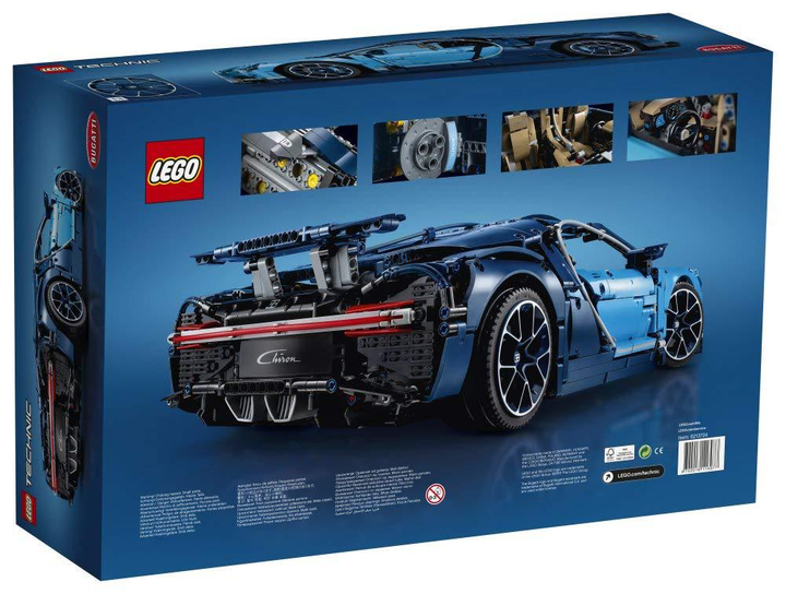 Конструктор LEGO Technic Bugatti Chiron 3599 деталей (42083) - зображення 16