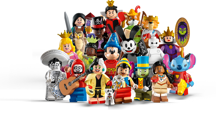 Zestaw klocków LEGO Minifigures Disney 100 8 elementów (71038) (5702017417813) - obraz 2