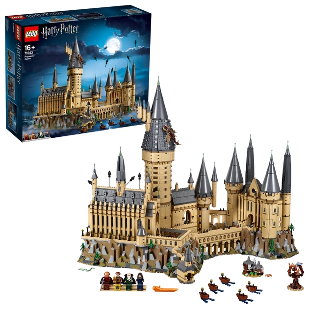 Zestaw klocków Lego Harry Potter Zamek Hogwart 6020 części (71043) - obraz 2