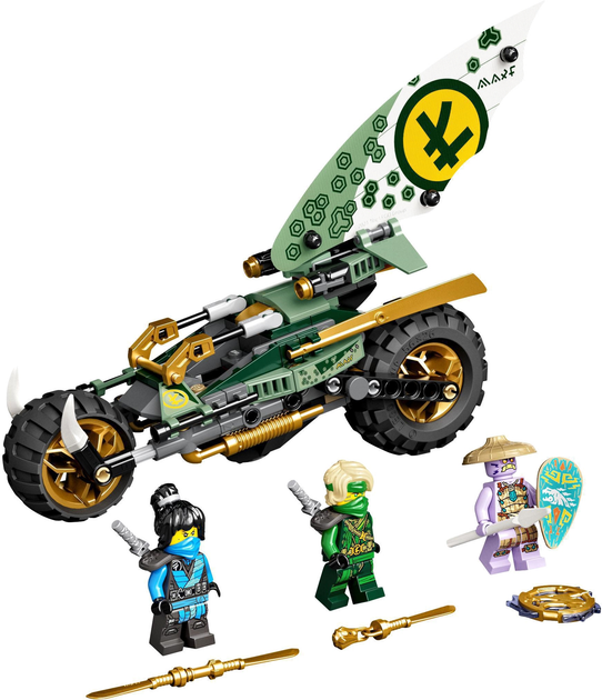 Конструктор LEGO NINJAGO Мотоцикл Ллойда для джунглів 183 деталі (71745) - зображення 2