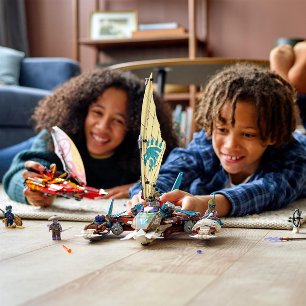 Конструктор LEGO NINJAGO Морський бій на катамаранах 780 деталей (71748) - зображення 3