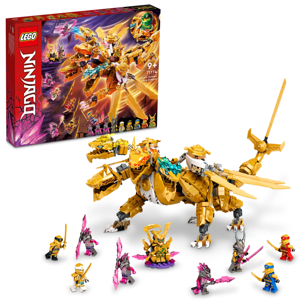 Конструктор LEGO Ninjago Золотий ультрадракон Ллойда 989 деталей (71774) - зображення 2