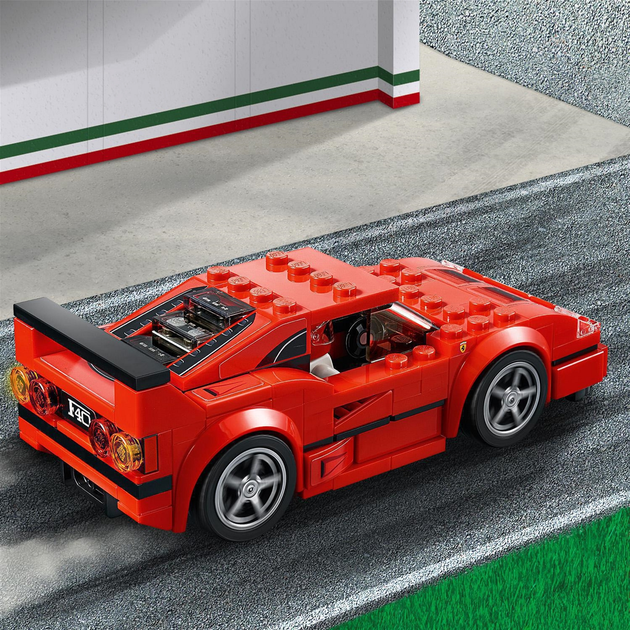 Конструктор LEGO Speed Champions Автомобіль Ferrari F40 Competizione 198 деталей (75890) - зображення 8