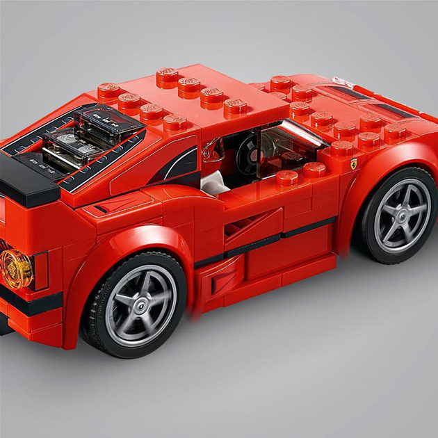 Конструктор LEGO Speed Champions Автомобіль Ferrari F40 Competizione 198 деталей (75890) - зображення 9