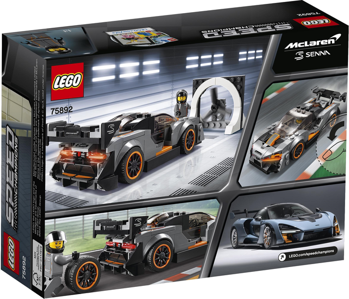 Конструктор LEGO Speed Champions Автомобіль McLaren Senna 219 деталей (75892) - зображення 18