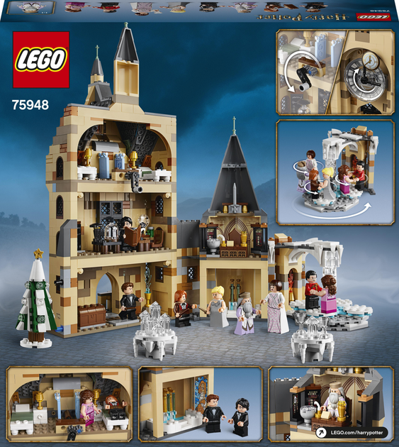 Zestaw klocków LEGO Harry Potter Wieża zegarowa na Hogwarcie 922 elementy (75948) - obraz 15