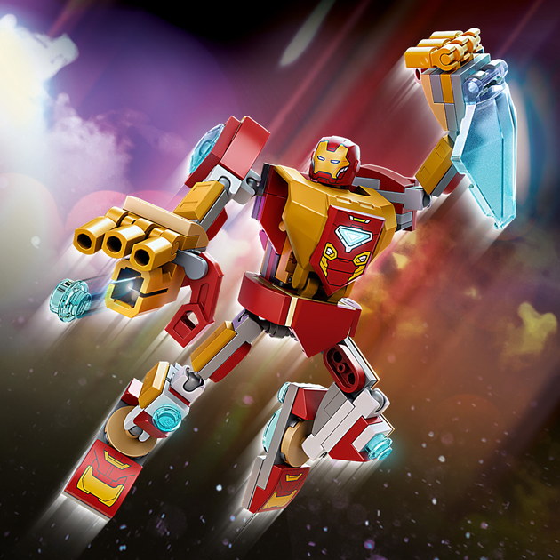 Конструктор LEGO Super Heroes Marvel Залізна людина: робот 131 деталь (76203) - зображення 7