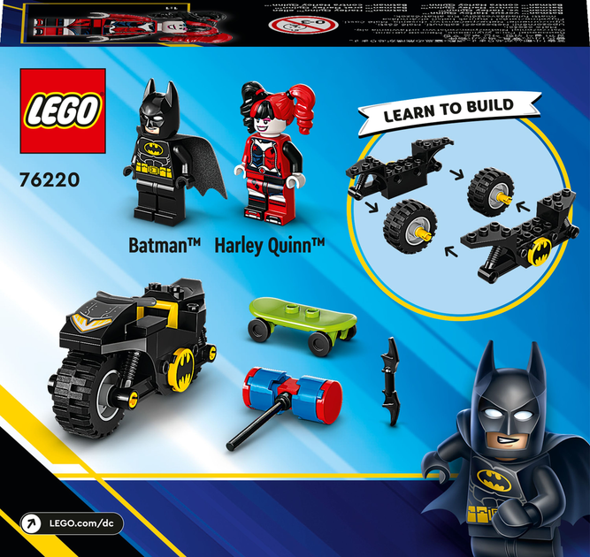 Zestaw klocków LEGO Super Heroes Batman kontra Harley Quinn 42 elementy (76220) - obraz 10