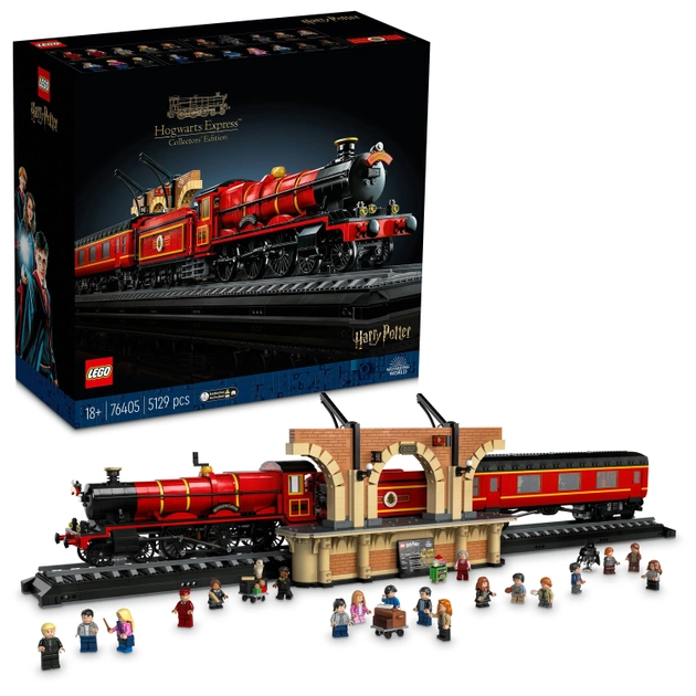 Zestaw LEGO Harry Potter Hogwart Express Edycja kolekcjonerska 5129 elementów (76405) - obraz 2