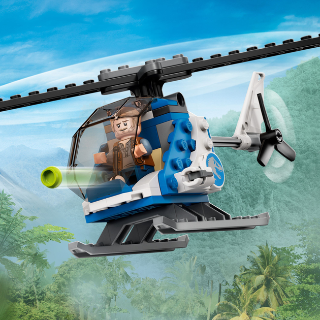 Конструктор LEGO Jurassic World Погоня за карнотавром 240 деталей (76941) - зображення 3