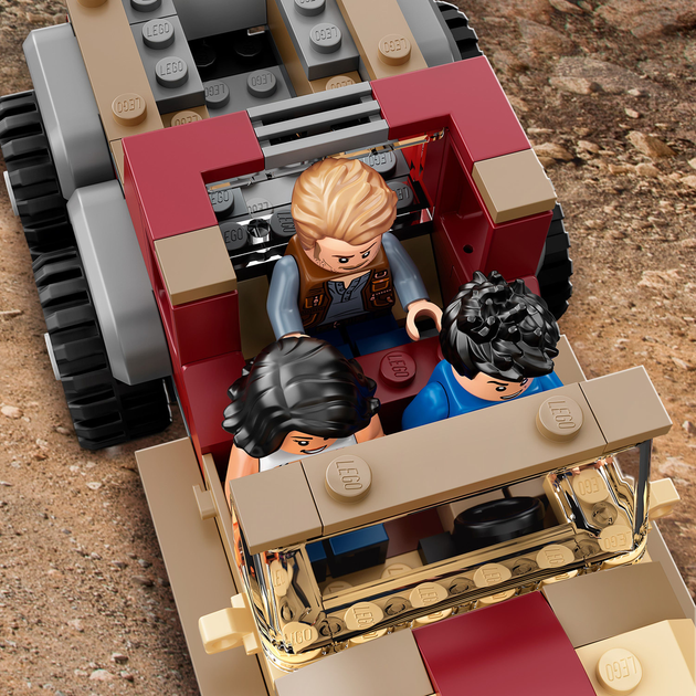 Конструктор LEGO Jurassic World Погоня за карнотавром 240 деталей (76941) - зображення 4