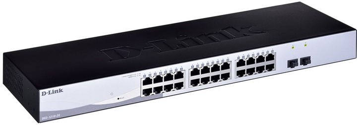 Комутатор D-LINK-DGS-1210-26/E 26-port Gigabit Smart Switch - зображення 1