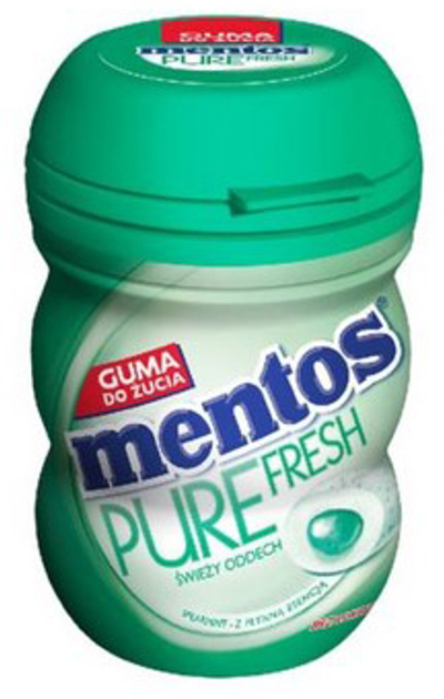 Guma do żucia Mentos Pure Fresh Spearmint Mini o smaku mięty 20 g (80811886) - obraz 1