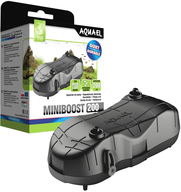 Повітряний насос AquaEl Miniboost 200 (DLZAQEAKA0047) - зображення 2