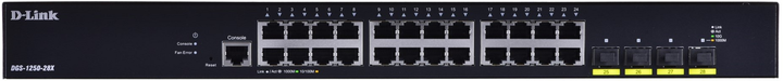 Комутатор D-link-DGS-1250-28X/E 28-port Smart Managed Switch - зображення 2