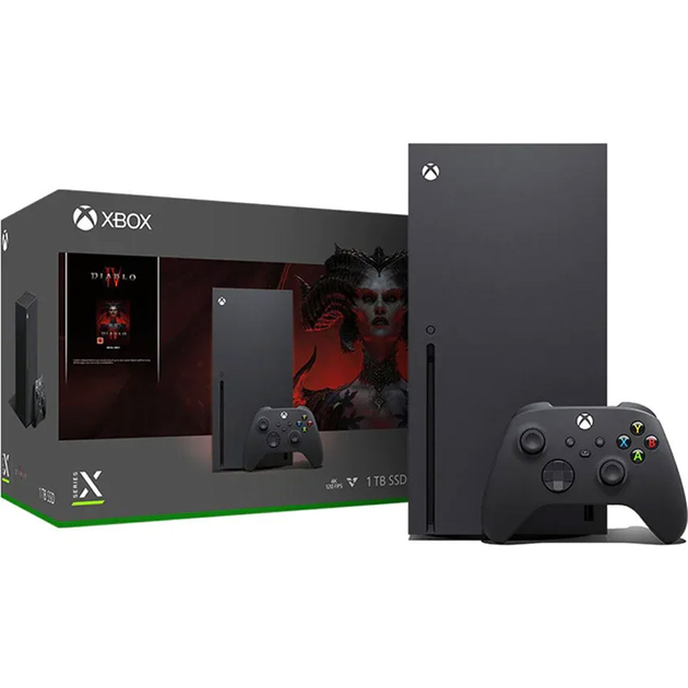 Игровая консоль Microsoft Xbox Series X 1TB + Diablo IV Bundle Black ...