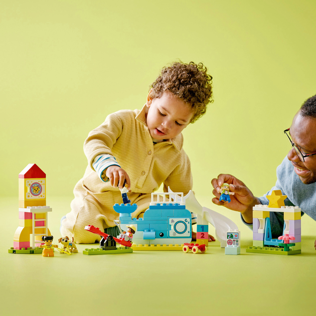 Zestaw klocków LEGO Duplo Wymarzony plac zabaw 75 elementów (10991) - obraz 6