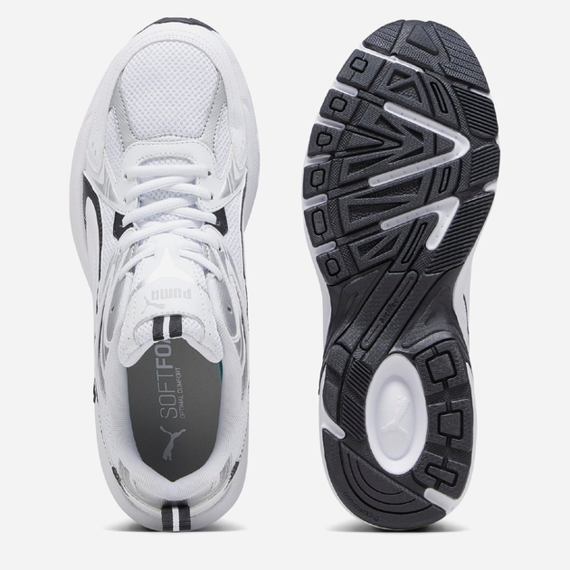 Чоловічі кросівки Puma Milenio Tech 39232201 42 (8UK) 27 см Puma White-Puma Black-Puma Silver (4099683255254) - зображення 4