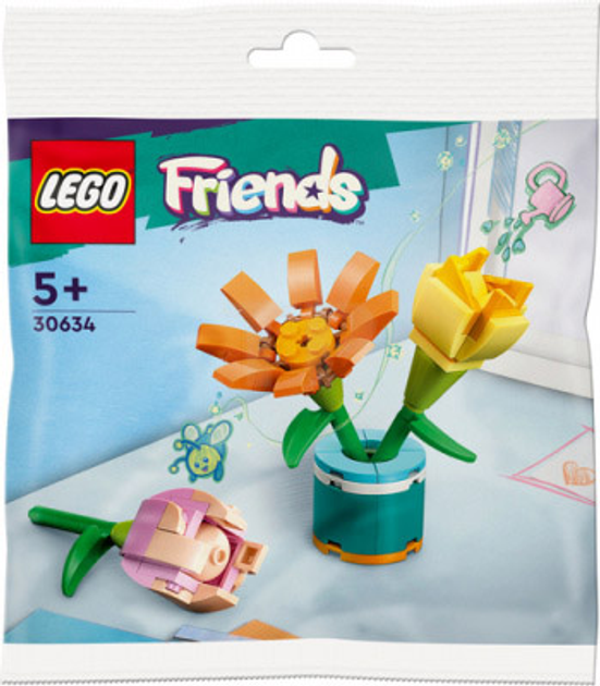 Zestaw klocków LEGO Friends Friendship Flowers 84 elementy (30634) - obraz 1