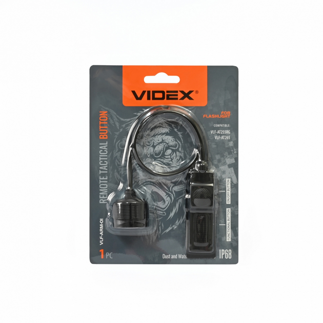 Виносна кнопка Videx VLF-ARM-01 до ліхтарика 2000000134383 - зображення 1